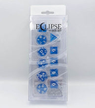 Load image into Gallery viewer, Ultra Pro Eclipse 11 Dice Set - Pacific Blue