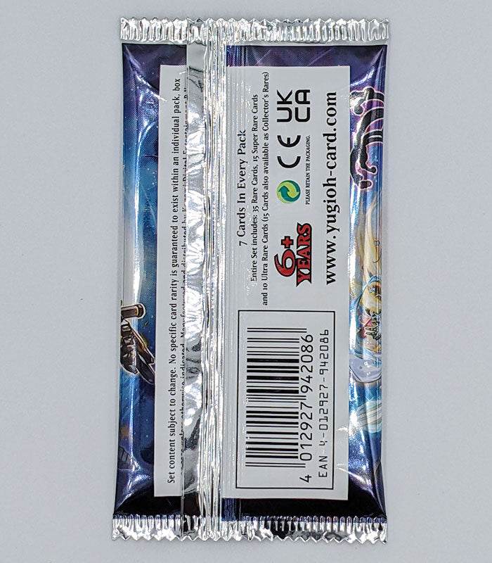 Yu-Gi-Oh! The Grand Creators Booster Pack back of pack