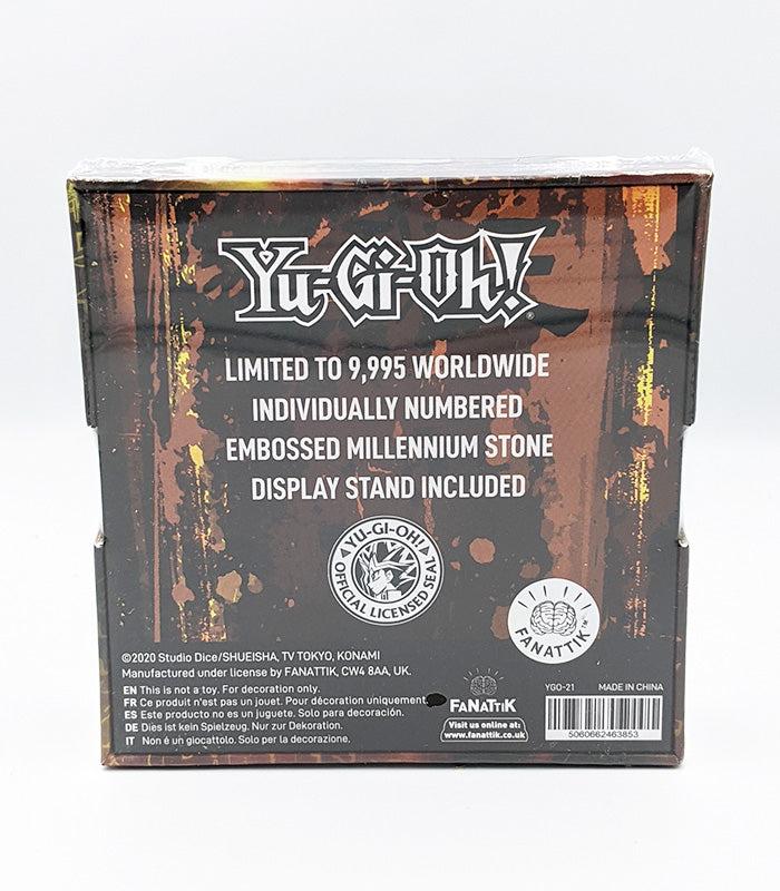 Yu-Gi-Oh! Limited Edition Millennium Stone Box with Display Stand Included.