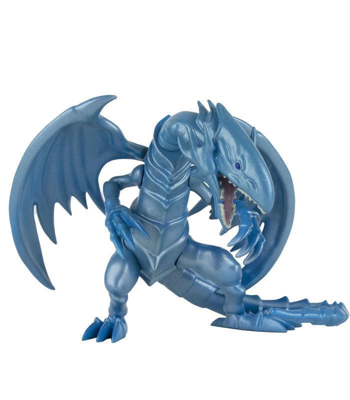 Blue-Eyes White Dragon figure from the Yu-Gi-Oh! Battle Figure Pack showcasing articulated design.