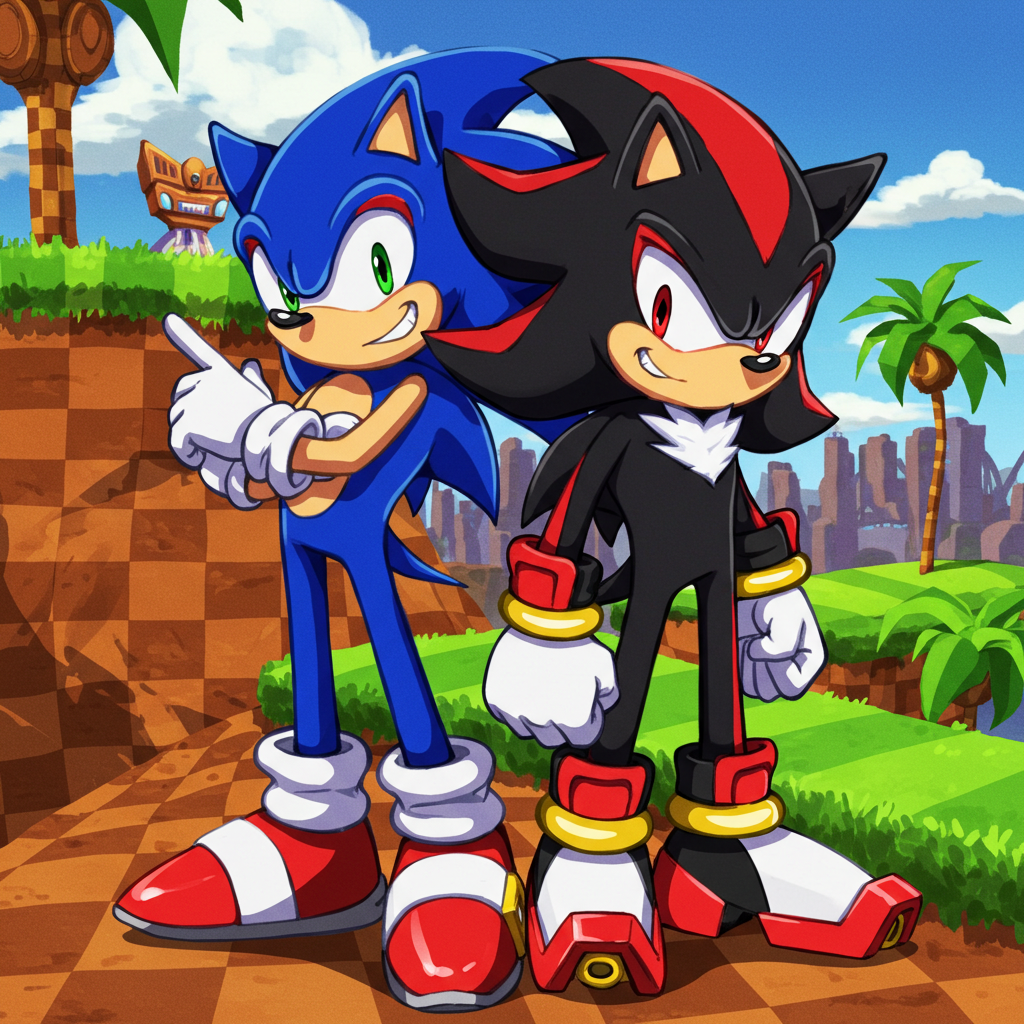 Are Sonic and Shadow friends