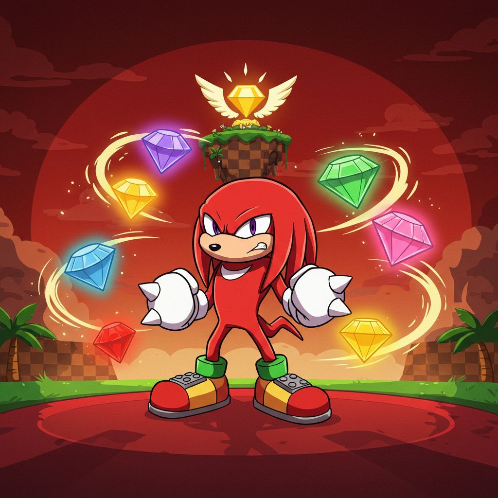 Can Knuckles use the chaos emeralds