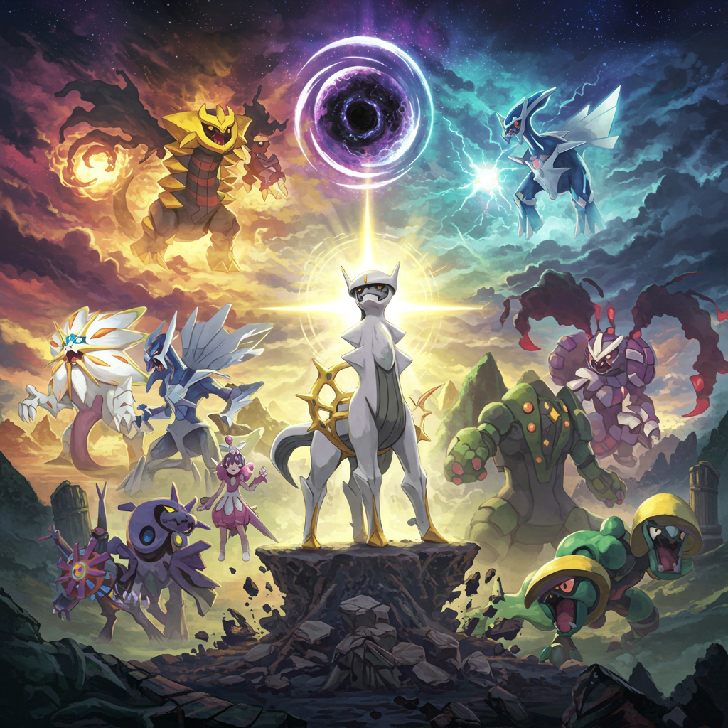 Top 10 Strongest Legendary Pokémon Ranked