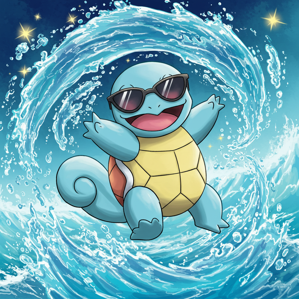 What are Squirtle's moves