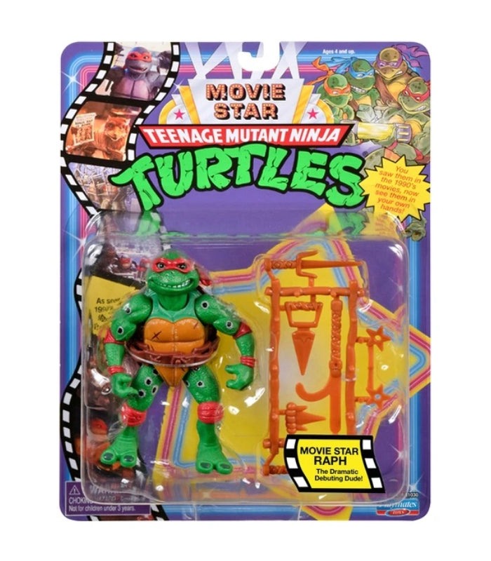 Teenage Mutant Ninja Turtles Classic Raphael Movie Star Action Figure