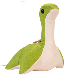 Nessie 10 Inch Apex Legends Plush toy with soft green texture and interactive features.