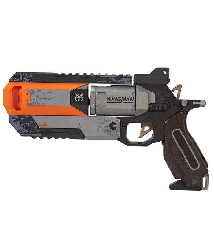 Apex Legends Wingman Pistol replica with transforming barrel and cylinder.