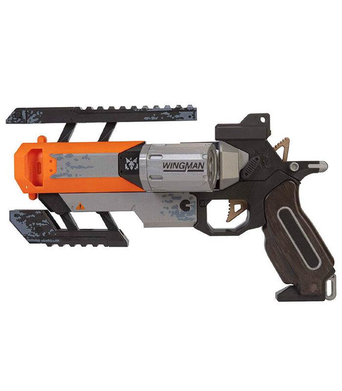 Apex Legends Wingman Pistol replica with transforming barrel and cylinder.
