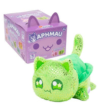 Load image into Gallery viewer, Aphmau MeeMeows Mystery Plush Under The Sea Litter 5, green turtle-themed plush with box, 6-inch cuddly toy.
