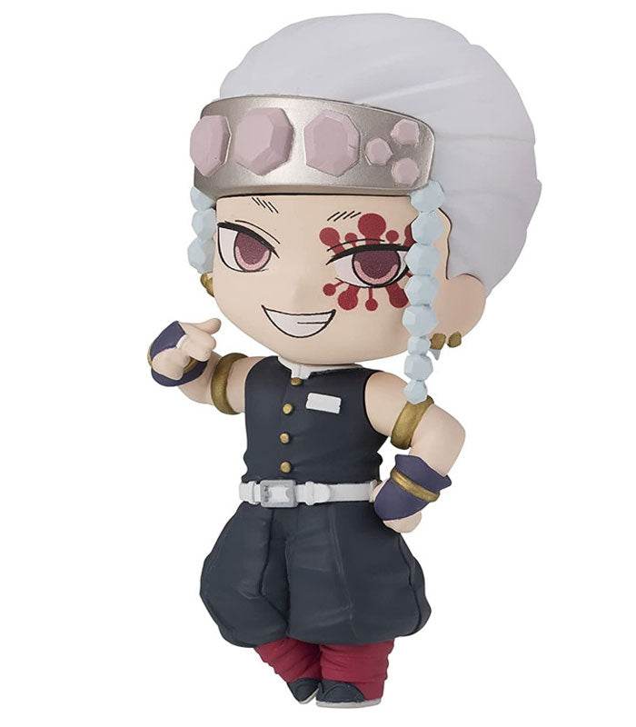 Chibi Masters Demon Slayer Tengen Uzui collectible figure with detailed design and chibi style.