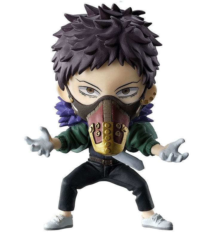 Chibi Masters My Hero Academia Overhaul figure with signature plague mask and detailed outfit.