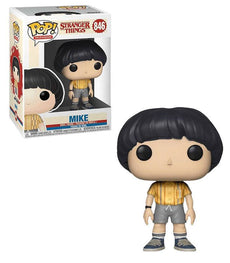 Stranger Things - Mike POP! Vinyl Figure in striped shirt with window box packaging.
