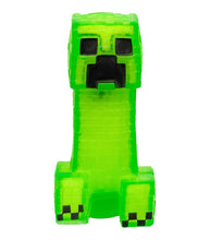 Load image into Gallery viewer, Goo Jit Zu Minecraft Creeper figure with stretchy, gooey design.

