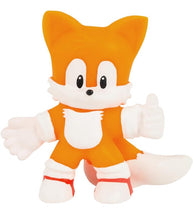 Load image into Gallery viewer, Goo Jit Zu Minis Sonic The Hedgehog 6 Pack stretchy Tails figure.
