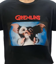 Load image into Gallery viewer, Officially licensed Gremlins T-Shirt featuring Gizmo design, size XXLarge.
