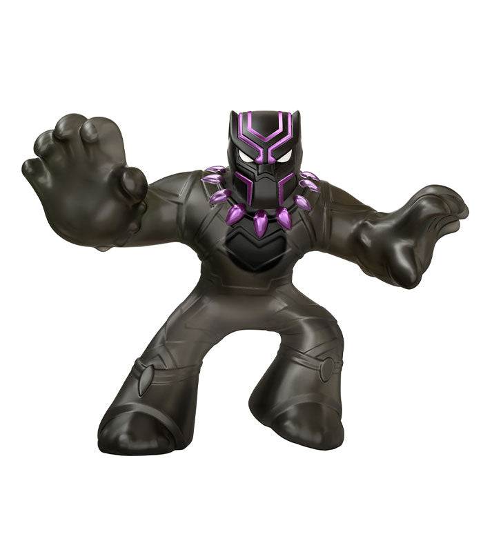 Vibranium Energy Blast Black Panther toy with stretchy body and goo filling.