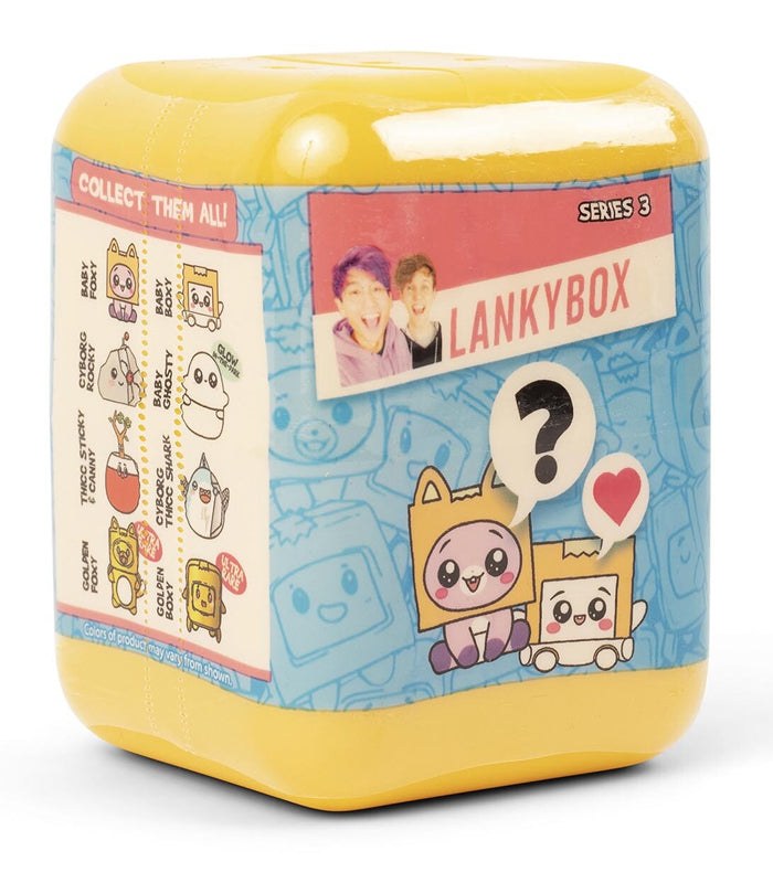 LankyBox Mystery Squishy - Series 3 collectible pack featuring characters.