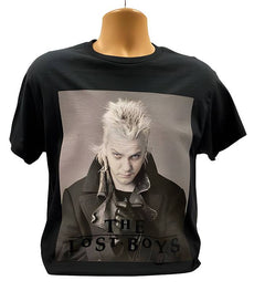 The Lost Boys T-Shirt featuring Kiefer Sutherland as David, officially licensed, medium size.