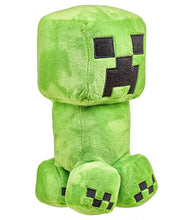 Load image into Gallery viewer, Minecraft 8&quot; Creeper Plush toy, soft green character from Minecraft game.
