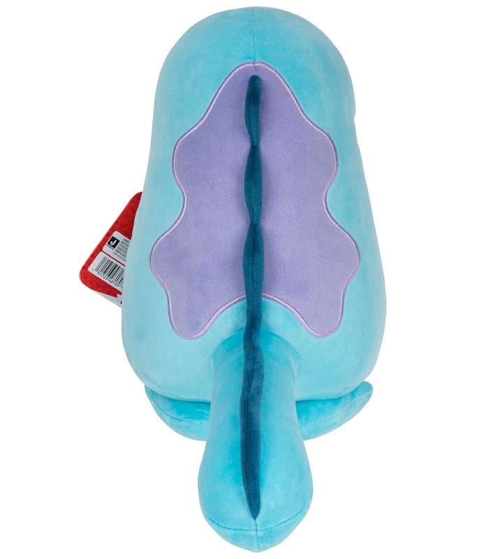 Pokemon 12" Quagsire plush toy in blue with a purple back detail, ideal for collectors.