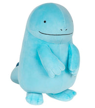 Load image into Gallery viewer, Pokemon 12&quot; Plush Quagsire toy, blue and huggable, with a cheerful expression.
