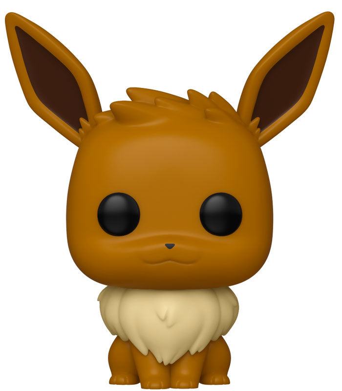 Eevee Pokemon POP! Vinyl Figure with expressive eyes and fluffy fur.