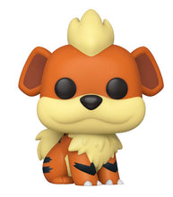 Load image into Gallery viewer, Growlithe Pokémon POP! Vinyl Figure with orange fur and black stripes, showcasing Funko&#39;s iconic style.
