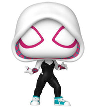 Load image into Gallery viewer, Spider-Gwen Pop! Vinyl Figure from Marvel Spider-Man Across the Spiderverse.
