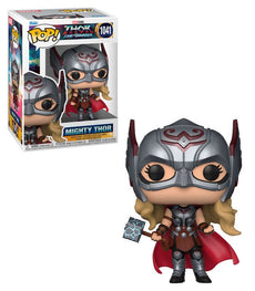Marvel Thor Love & Thunder Pop! Vinyl Figure - Mighty Thor collectible.
