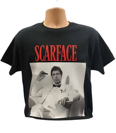 Scarface T-shirt featuring Al Pacino as Tony Montana, officially licensed, XLarge.