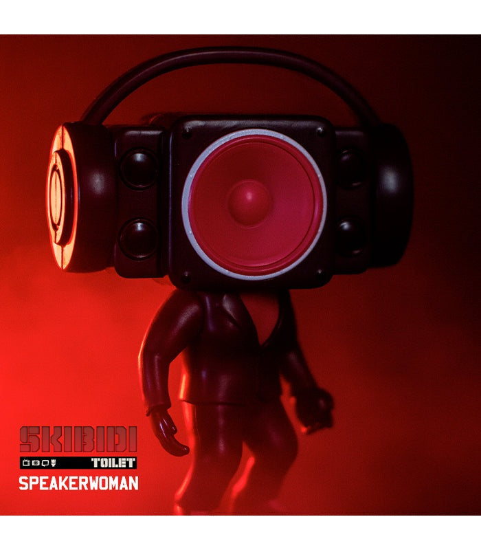 Skibidi Toilet Mystery Figure Series 1 - Speakerwoman character collectible.