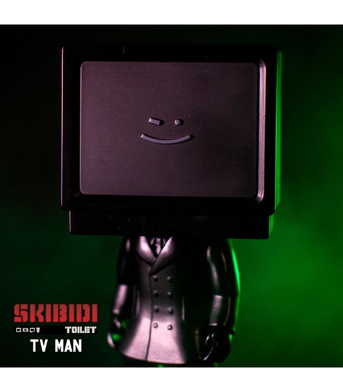 Skibidi Toilet Mystery Figure Series 1 TV Man character collectible.