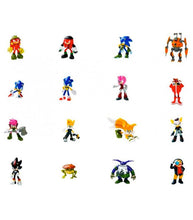 Load image into Gallery viewer, Collectible Sonic Prime mystery figures featuring iconic characters in various poses from the Netflix series.
