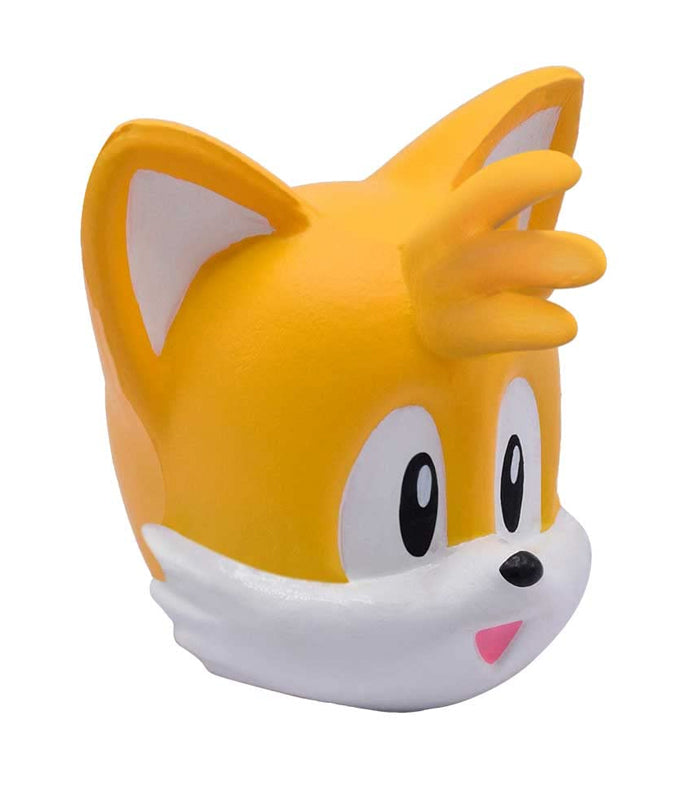 Sonic The Hedgehog Squishme Tails figure with soft, squishy texture.