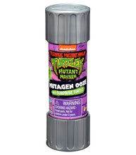 Load image into Gallery viewer, Teenage Mutant Ninja Turtles Mutant Ooze canister with surprise turtle toy inside.
