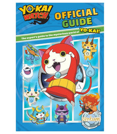 Yo-Kai Watch Official Guide - Hardcover book cover featuring Yo-kai characters.
