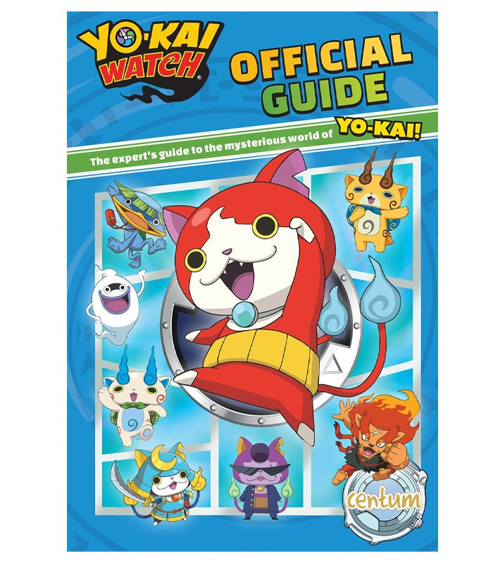 Yo-Kai Watch Official Guide - Hardcover book cover featuring Yo-kai characters.