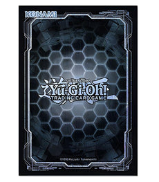 Yu-Gi-Oh! Dark Hex Card Sleeves 50 Pack with sleek hexagonal design.