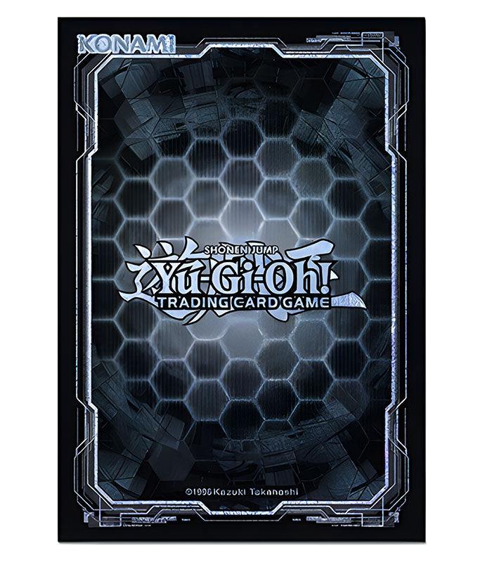 Yu-Gi-Oh! Dark Hex Card Sleeves 50 Pack with sleek hexagonal design.