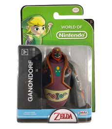 World of Nintendo Legend of Zelda Ganondorf Mini Figure in packaging.