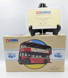 Corgi Guy Arab Utility Bus City of Oxford limited edition die-cast model with certificate.