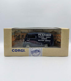 Corgi Morris J Van Pickfords die-cast model in packaging.