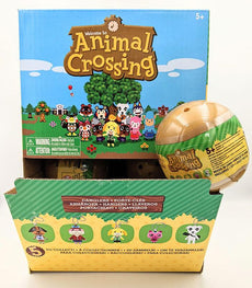 Animal Crossing Danglers collectible blind packs with popular characters display.