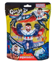 Load image into Gallery viewer, Goo Jit Zu Captain America Sam Wilson action figure in packaging.
