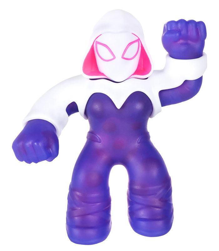 Heroes of Goo Jit Zu - Ghost Spider toy, stretchy and squishy Marvel superhero figure.