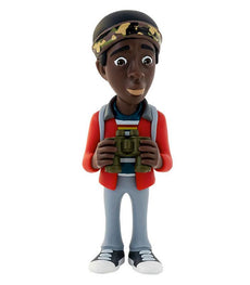 Stranger Things Lucas Minix Collectible Figure, 5-inch hyper-stylized vinyl toy.