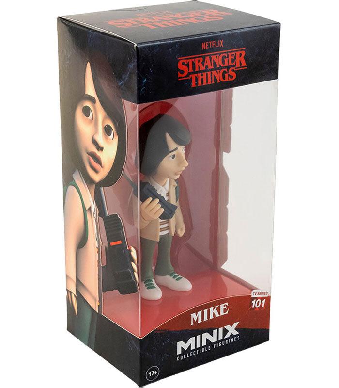 Stranger Things Mike Minix Collectible Figure in display box, 5-inch hyper-stylized vinyl.