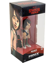 Load image into Gallery viewer, Stranger Things Mike Minix Collectible Figure in display box, 5-inch hyper-stylized vinyl.

