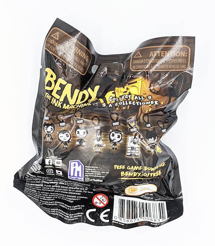 Bendy And The Ink Machine Hangers back of pack