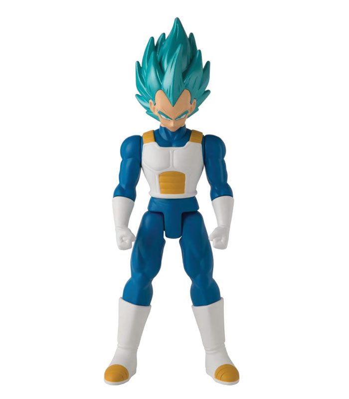 Dragon Ball Super Limit Breaker Series 12 Inch Super Saiyan Blue Vegeta action figure in display box.